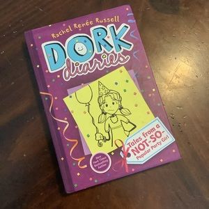 BOGO 🥳 Dork Diaries Takes from a Not So Popular Party Girl hardcover book